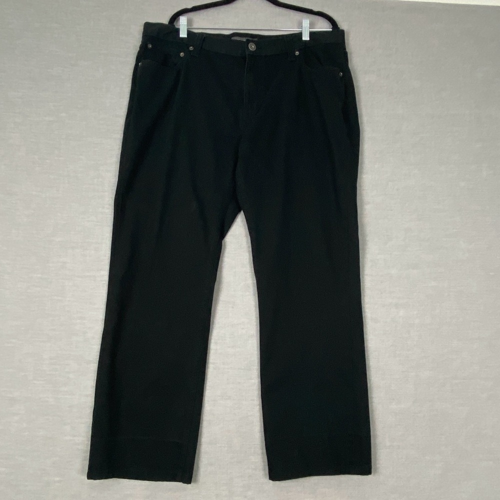 Denver Hayes Bootcut Jeans Size 38 X 30 100% Cotton Black